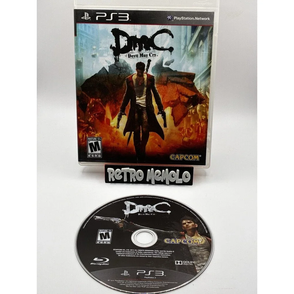DmC: Devil May Cry (Sony PlayStation 3, 2013) PS3 CIB Complete Tested Game